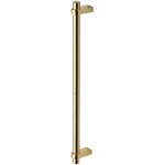 M Marcus Heritage Brass Door Pull Handle Industrial Design 505mm length